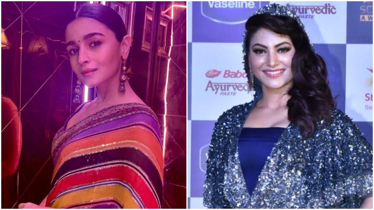 Alia Bhatt and Urvashi Rautela at Screen Awards 2019 Alia Bhatt and Urvashi Rautela at Screen Awards 2019