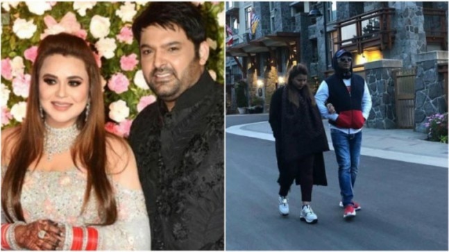 Kapil Sharma enjoys romantic walk with soon-to-be mommy Ginni in Canada. See pic - India Today
