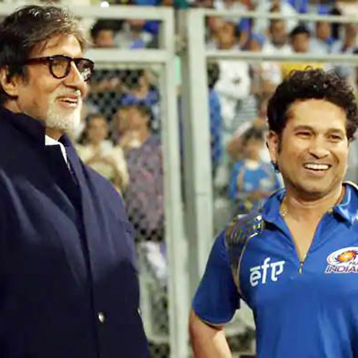 अमिताभ बच्चन-सच‍िन तेंदुलकर 