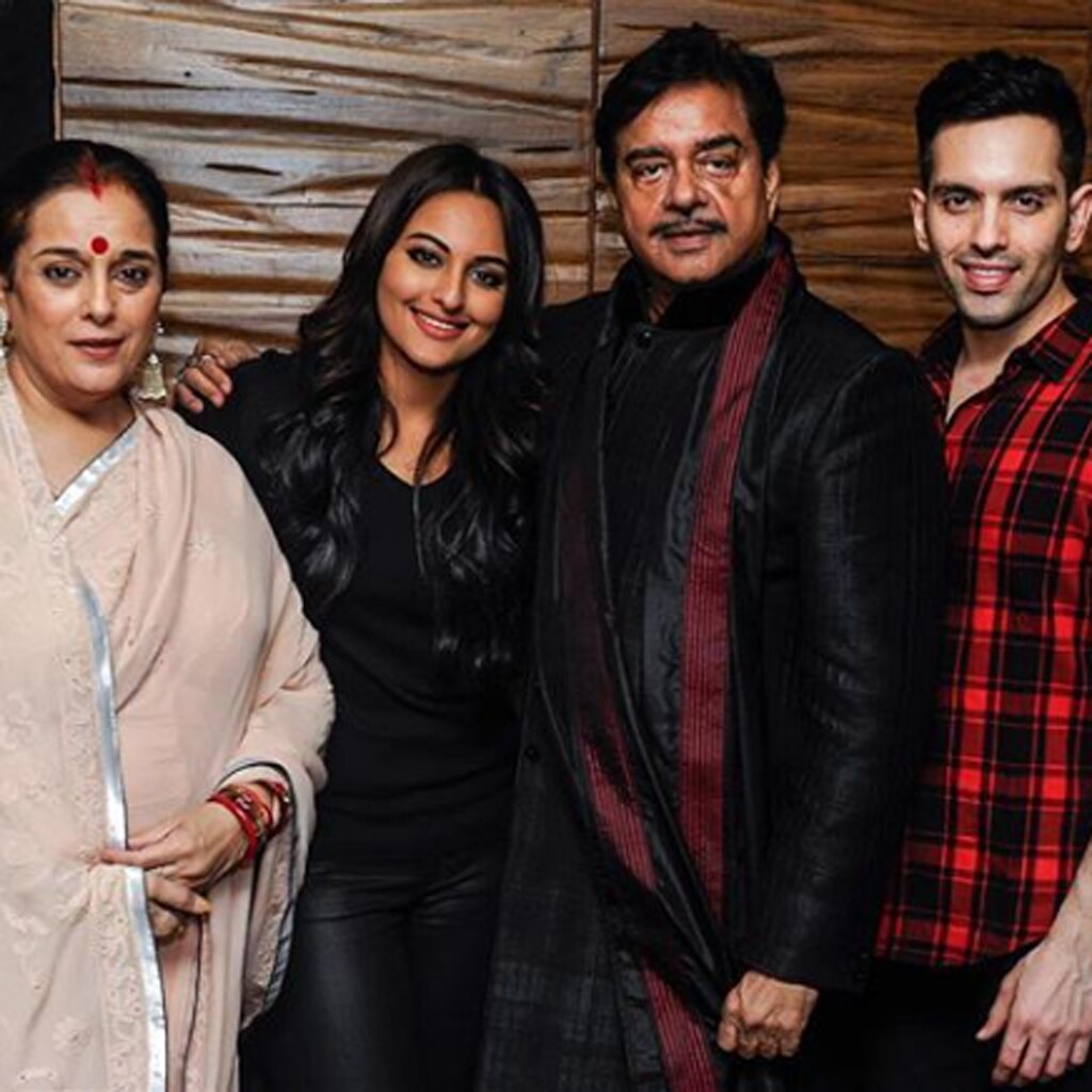 लव सिन्हा का परिवार