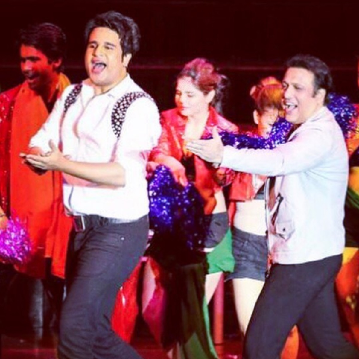  गोविंदा और कृष्णा अभिषेक 