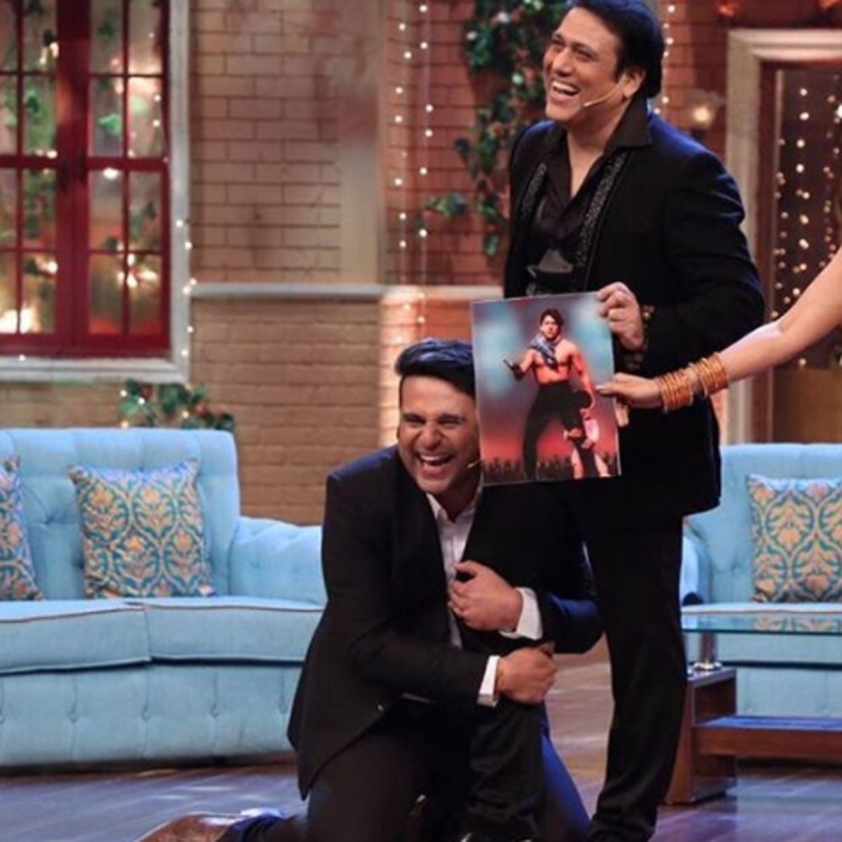  गोविंदा और कृष्णा अभिषेक 