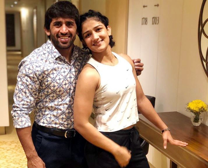 Bajrang Punia-Sangeeta