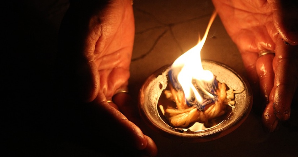 आग्नेय कोण में दीपक