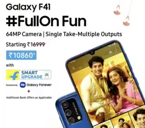 Galaxy F41 discount 