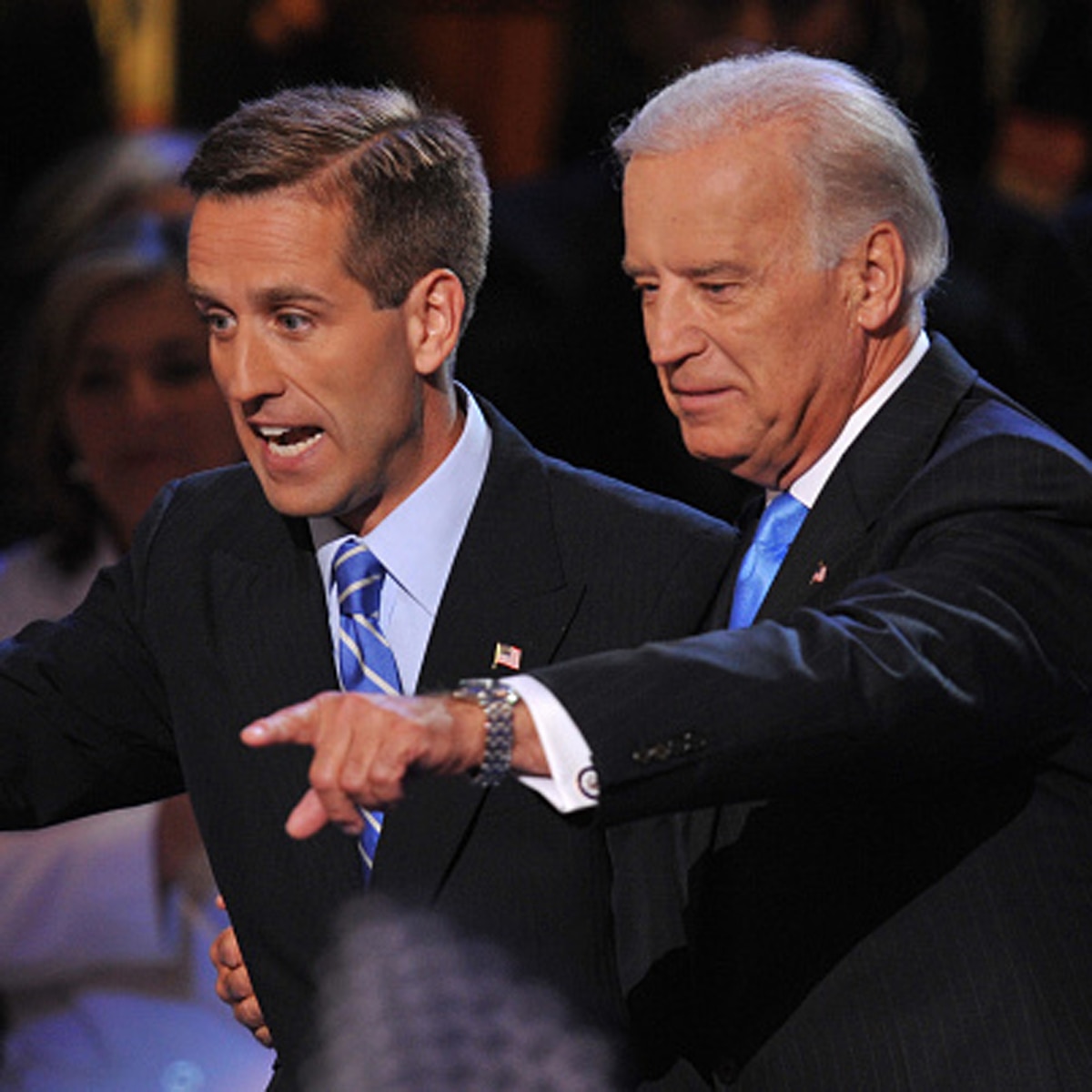 जो बाइडेन और जोसेफ ब्यू बाइडेन