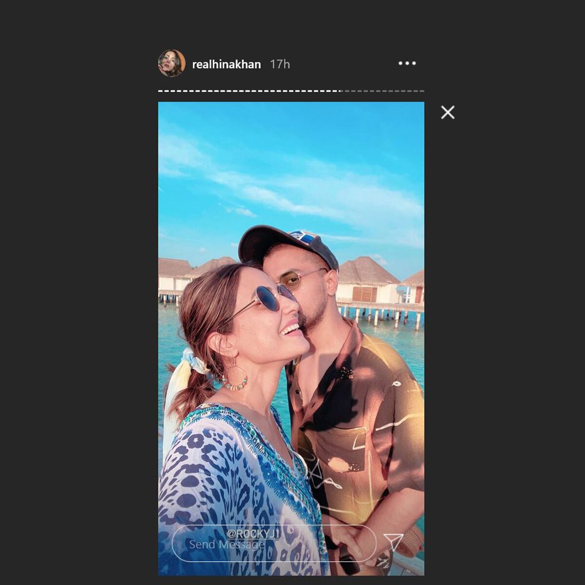 हिना खान मालदीव ट्रिप 