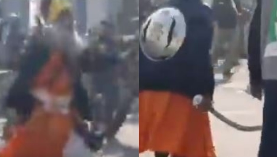  दिल्ली में किसान Vs जवान