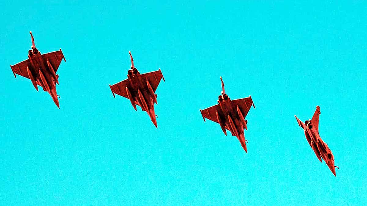 Rafale Roars near Indo Pak Border