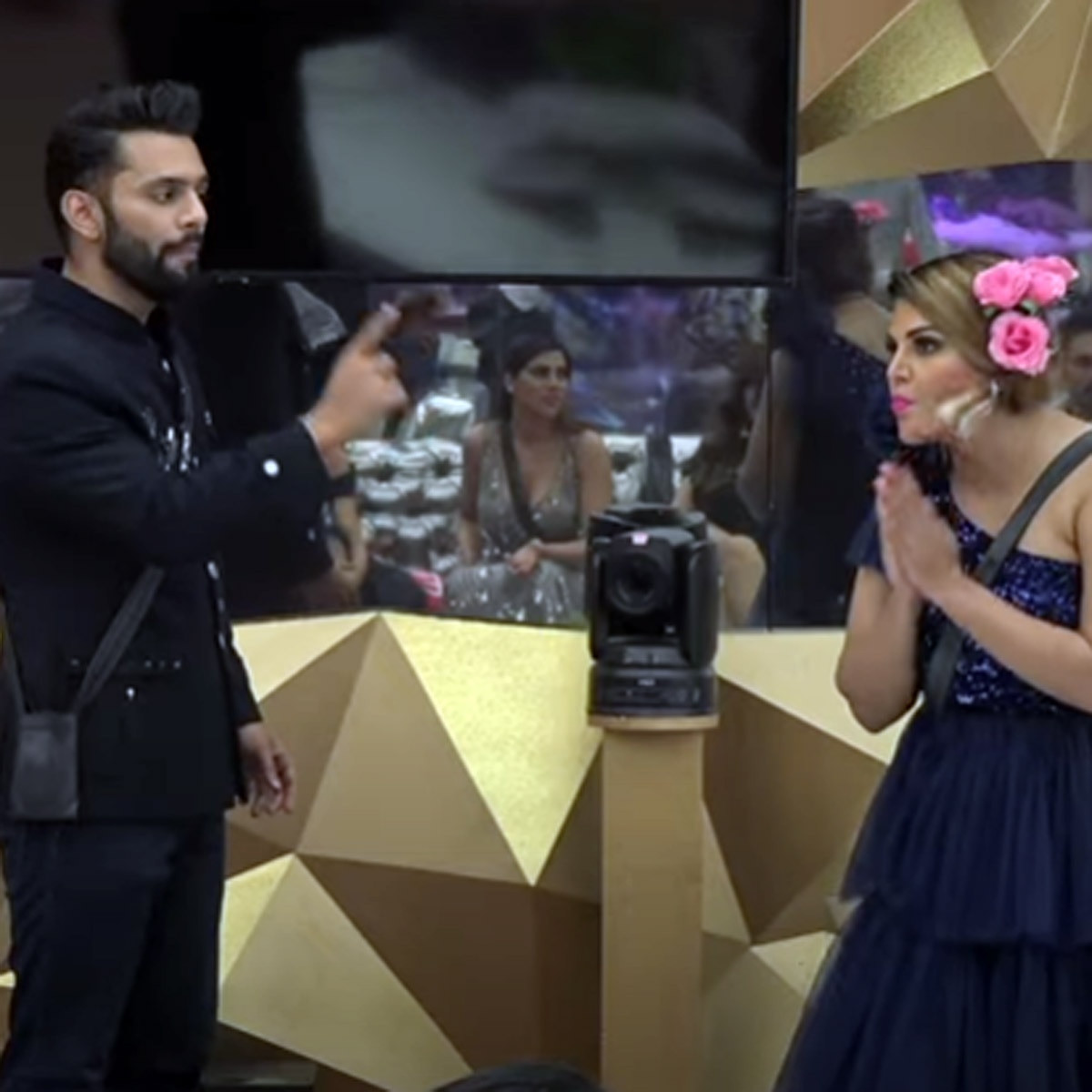 राखी सावंत-राहुल वैद्य 