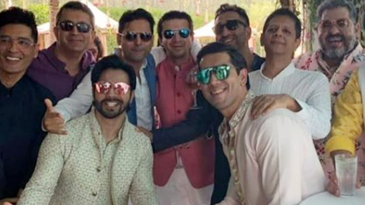 वरुण धवन प्री-वेड‍िंग इनसाइड फोटो  