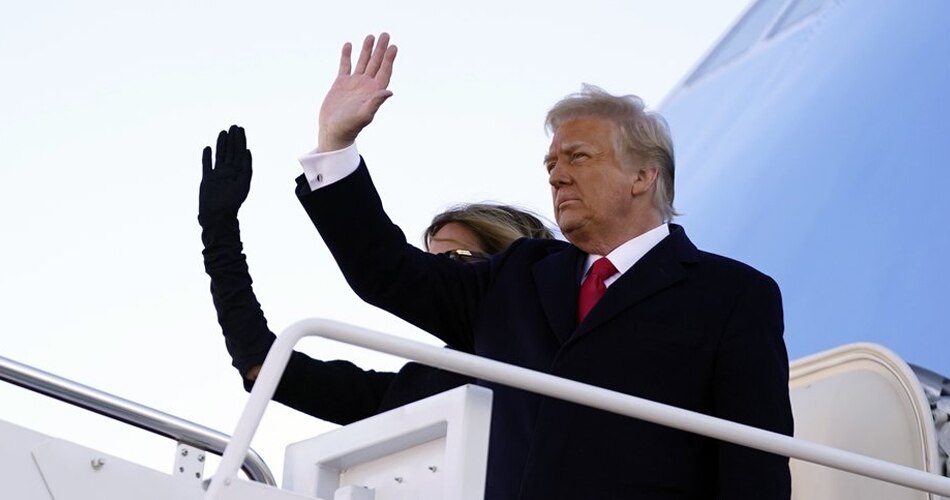 donald trump farewell