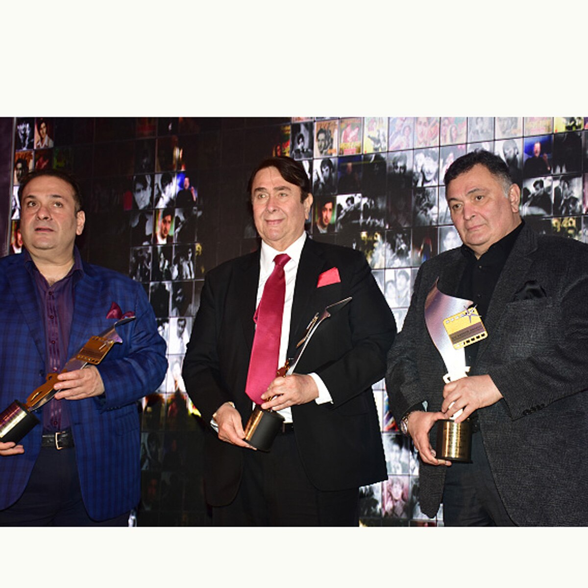 रणधीर कपूर-राजीव कपूर-ऋष‍ि कपूर  