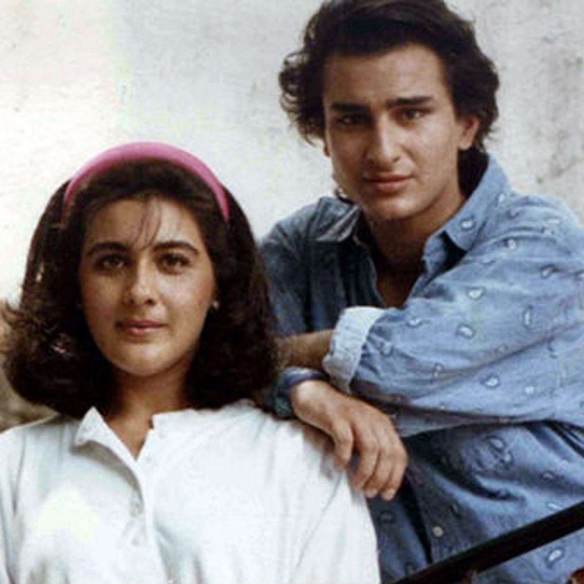 सैफ अली खान-अमृता स‍िंह  