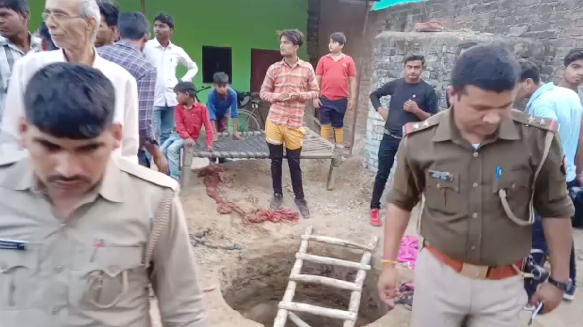 सेप्टिक टैंक के अंदर गिरने से पांच लोगों की मौत