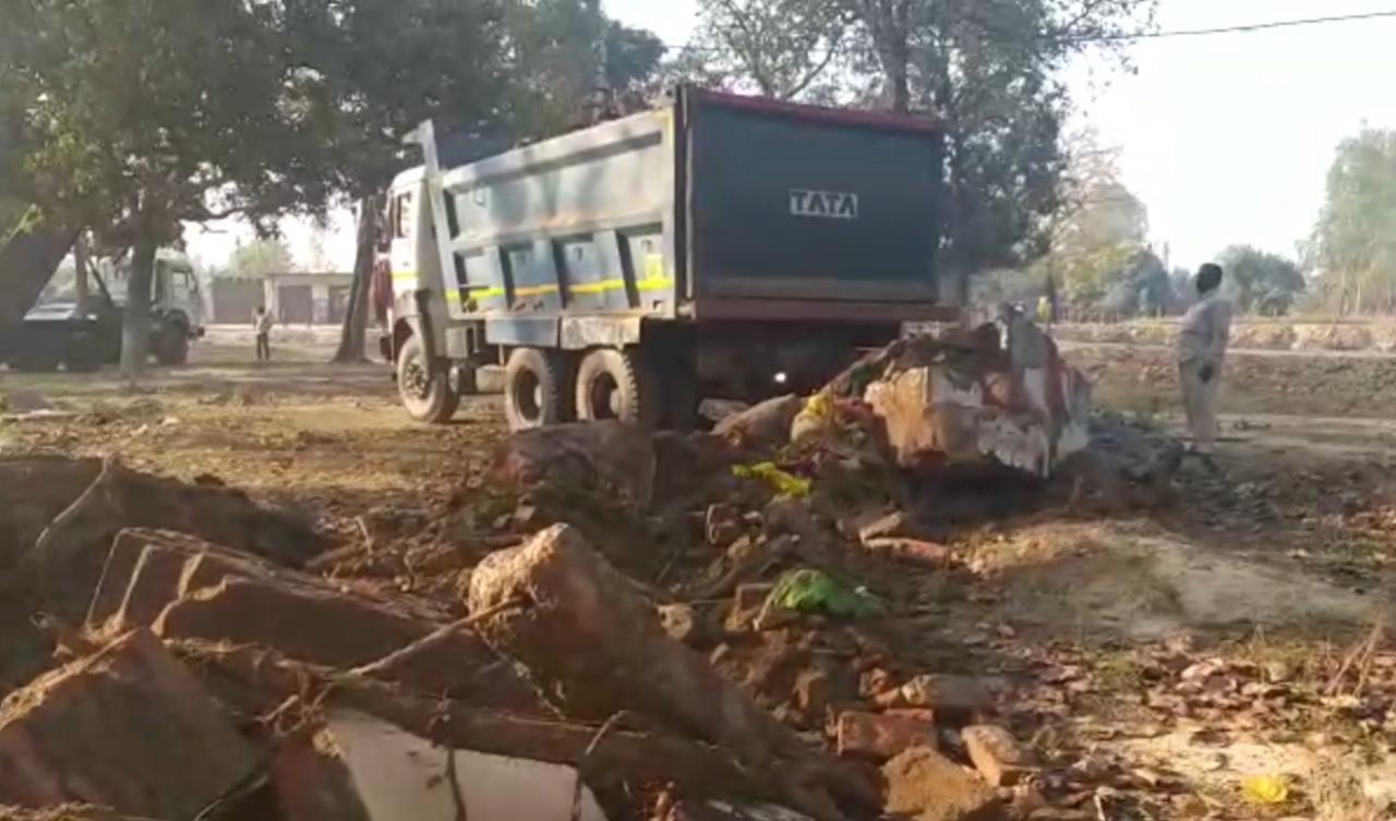 अतिक्रमण पर एक्शन