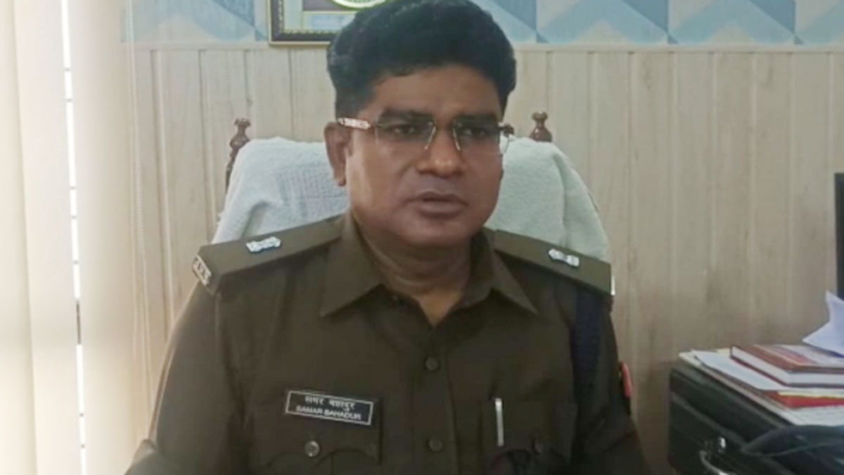 अपर पुलिस अधीक्षक समर बहादुर (फोटो-शिवनंदन साहू)