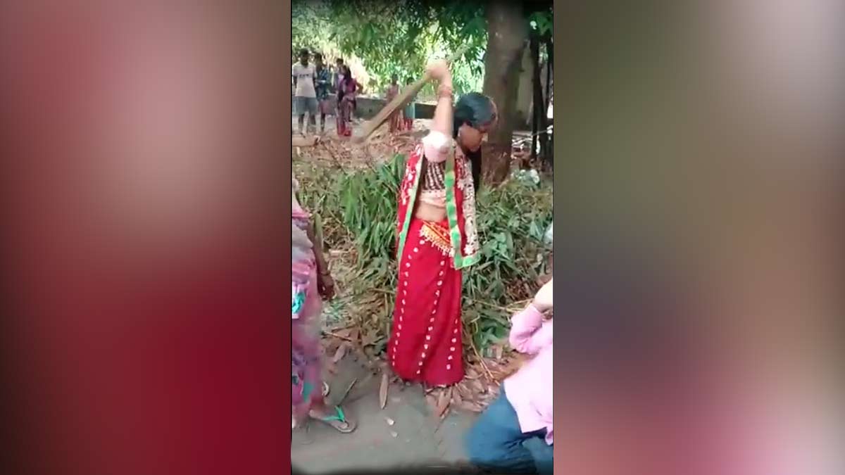 पहली और दूसरी पत्नी ने युवक को जमकर पीटा 