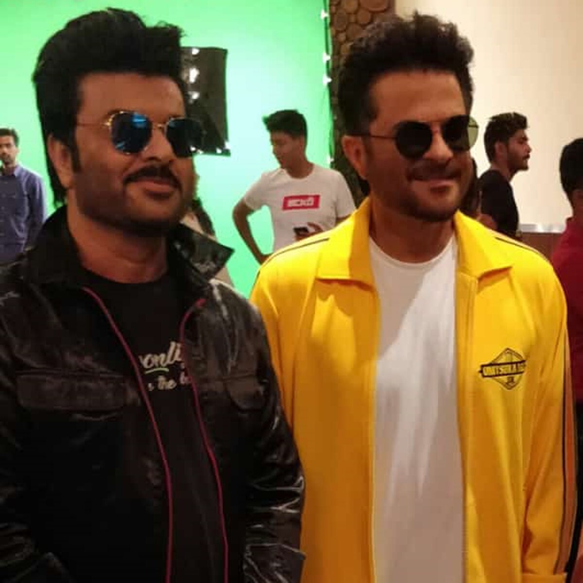 अनिल कपूर के साथ आरिफ