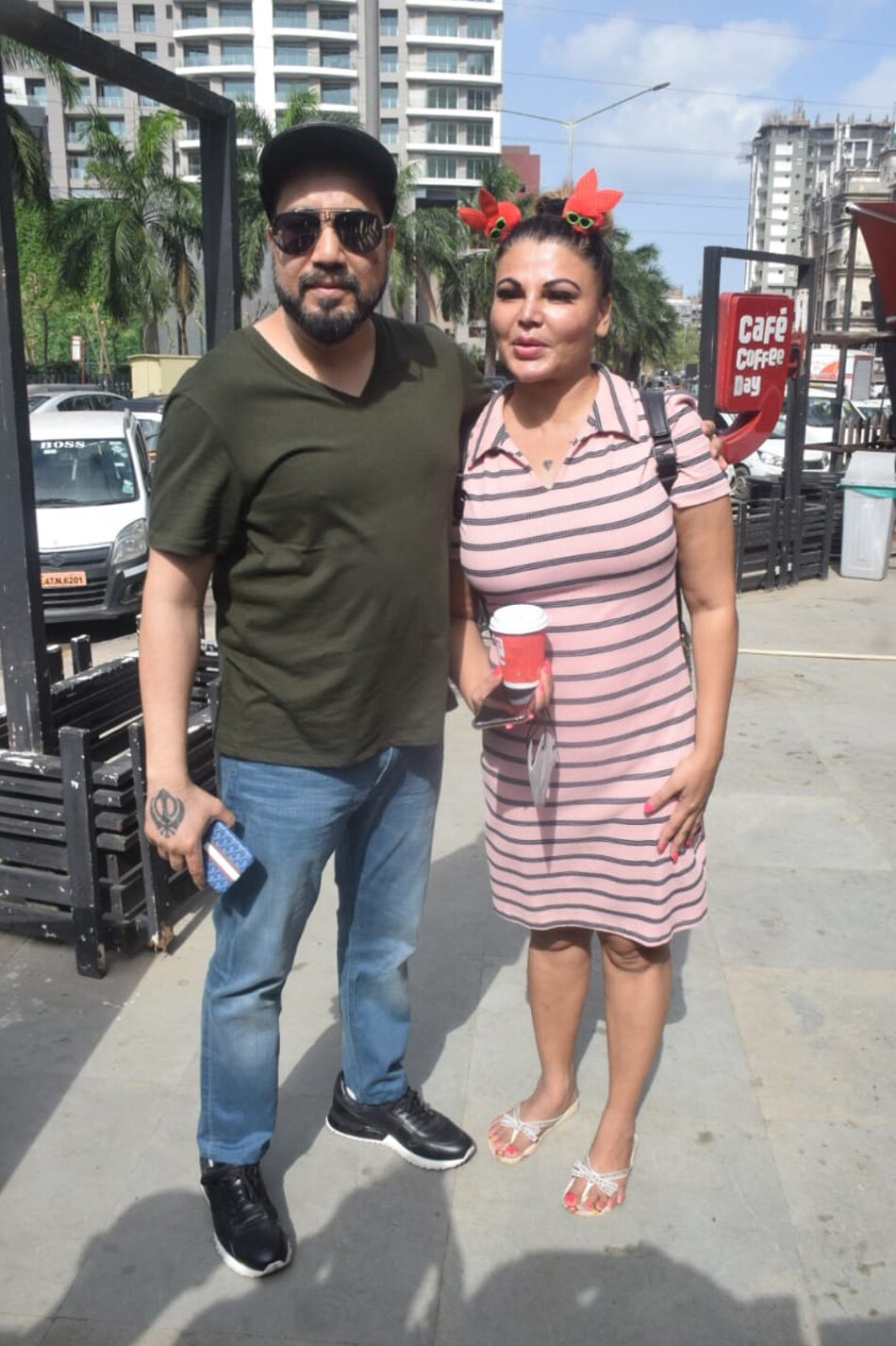 राखी सावंत-मीका स‍िंह 