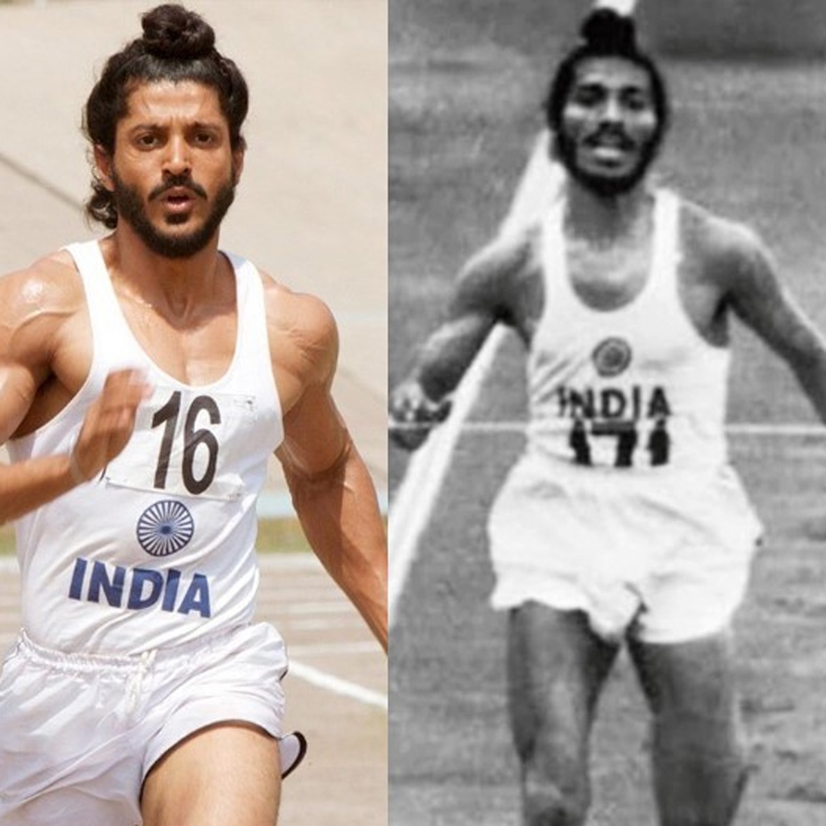 रील लाइफ-रियल लाइफ मिल्खा सिंह 