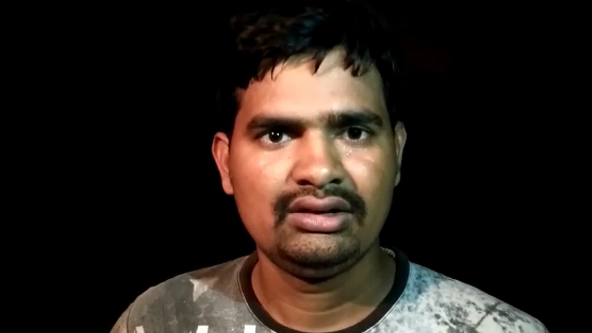 land crack in bhind video viral 