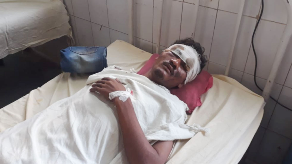 ससुराल वालों ने दामाद को जमकर पीटा 