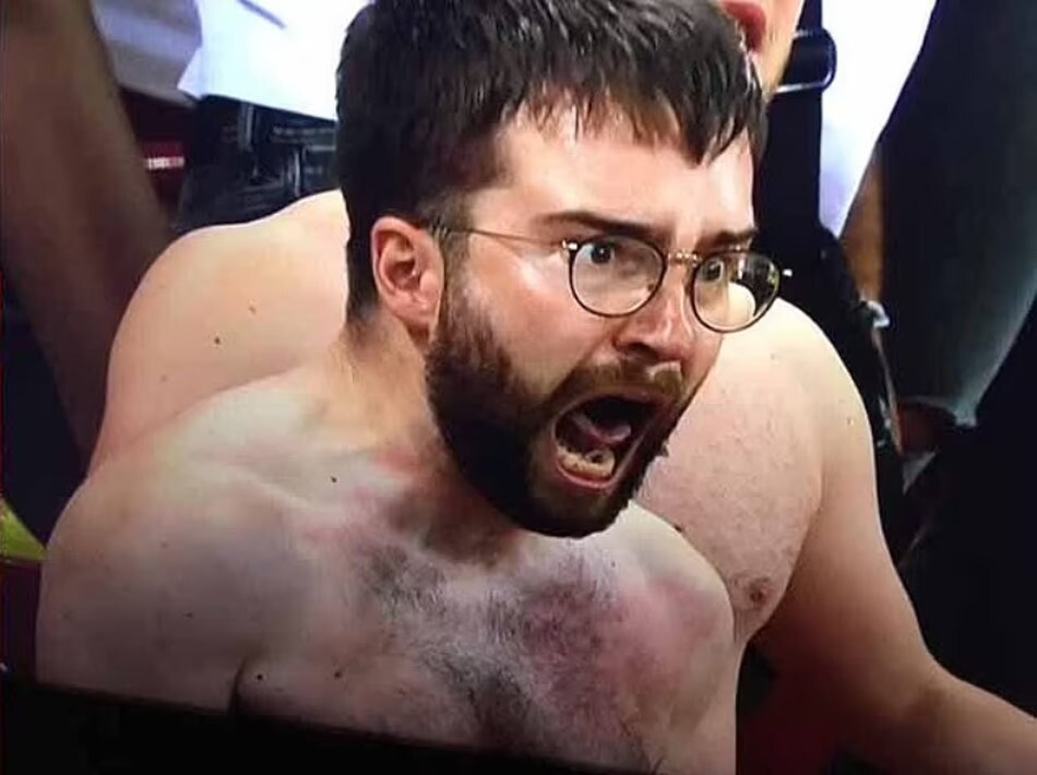 football fan going viral