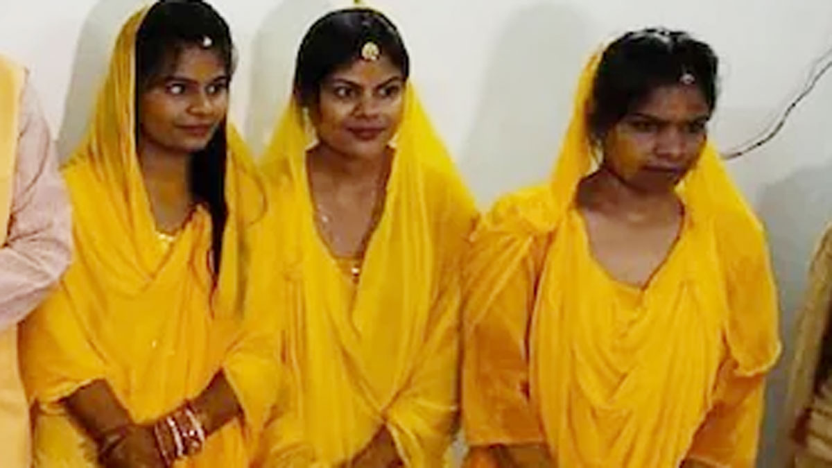 मुख्यमंत्री शिवराज ने तीनों बेटियों का कन्यादान किया