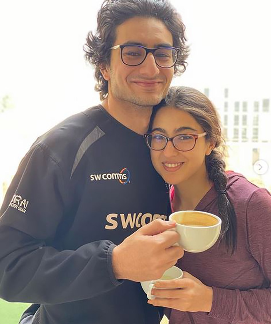 सारा अली खान संग इब्राहिम अली खान