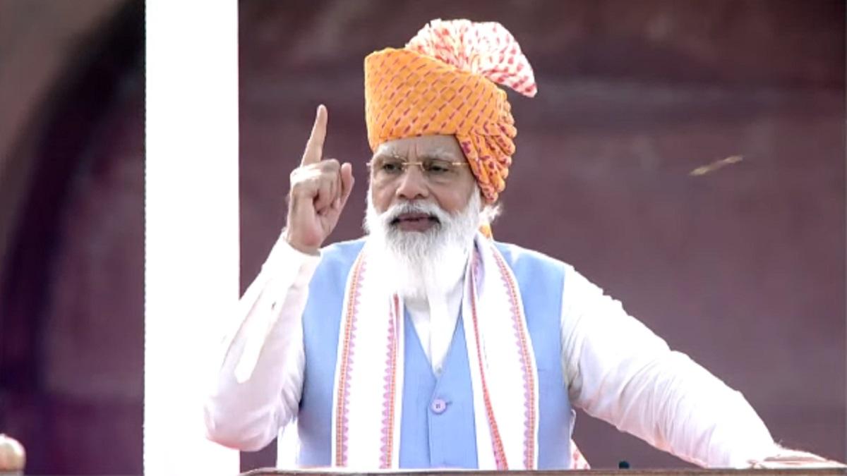 PM Modi gives new mantra for India's development