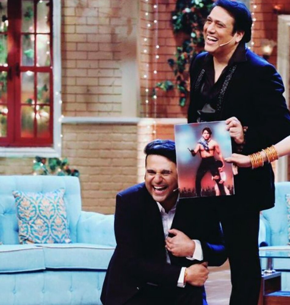 गोविंदा और उनके भांजे कृष्णा अभिषेक