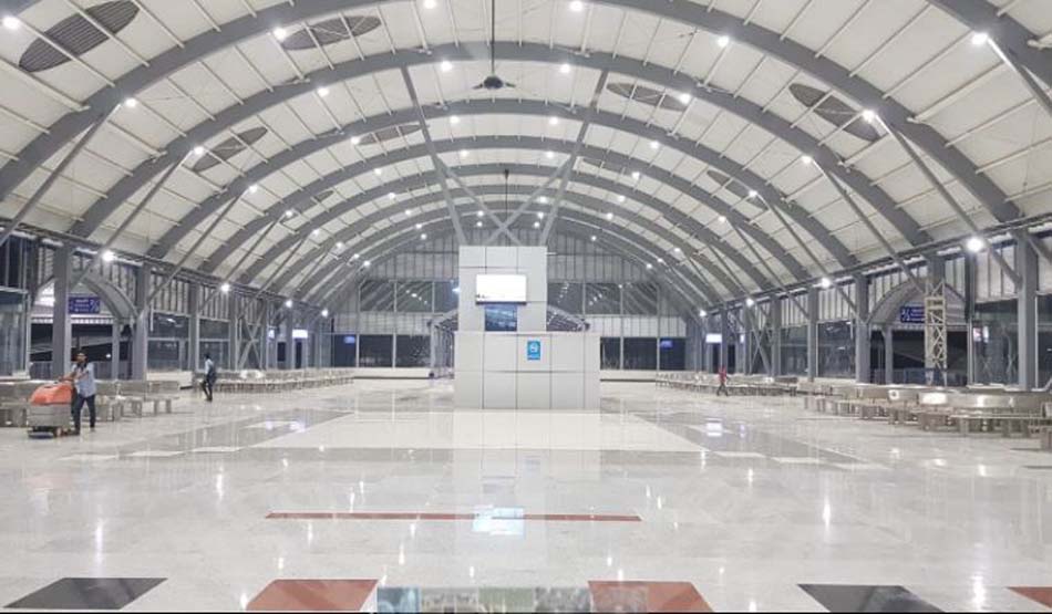 Airport like Railway Station