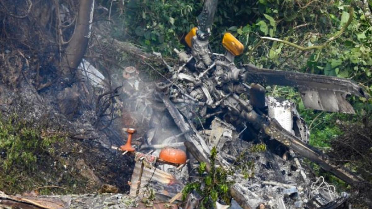 IAF chief VR Chaudhari reaches site of accident in Coonoor
