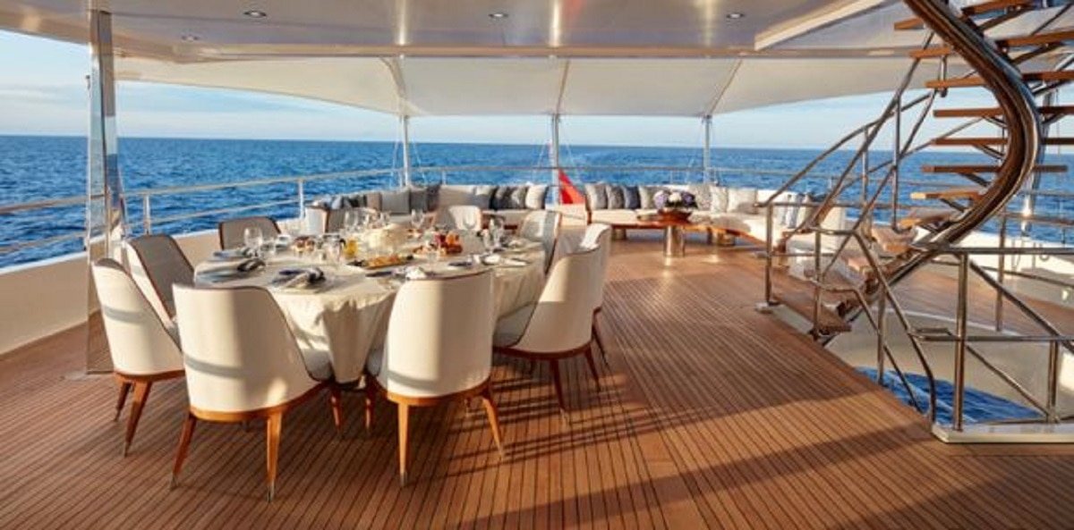 super yacht inside picture