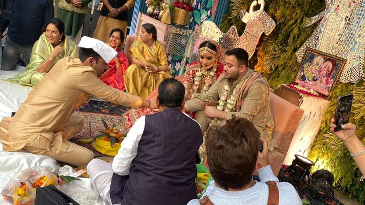 दिल्ली में तेजस्वी यादव-एलेक्सिस की शादी