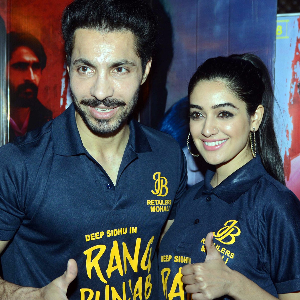 दीप सिद्धू-रीना राय 