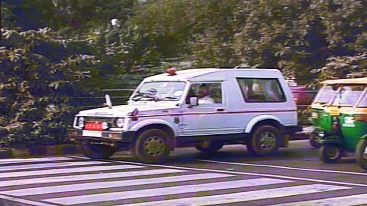 challans against Delhi traffic police