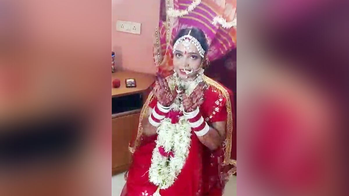 बिना दूल्हे के दुल्हन ने लिए सात फेरे