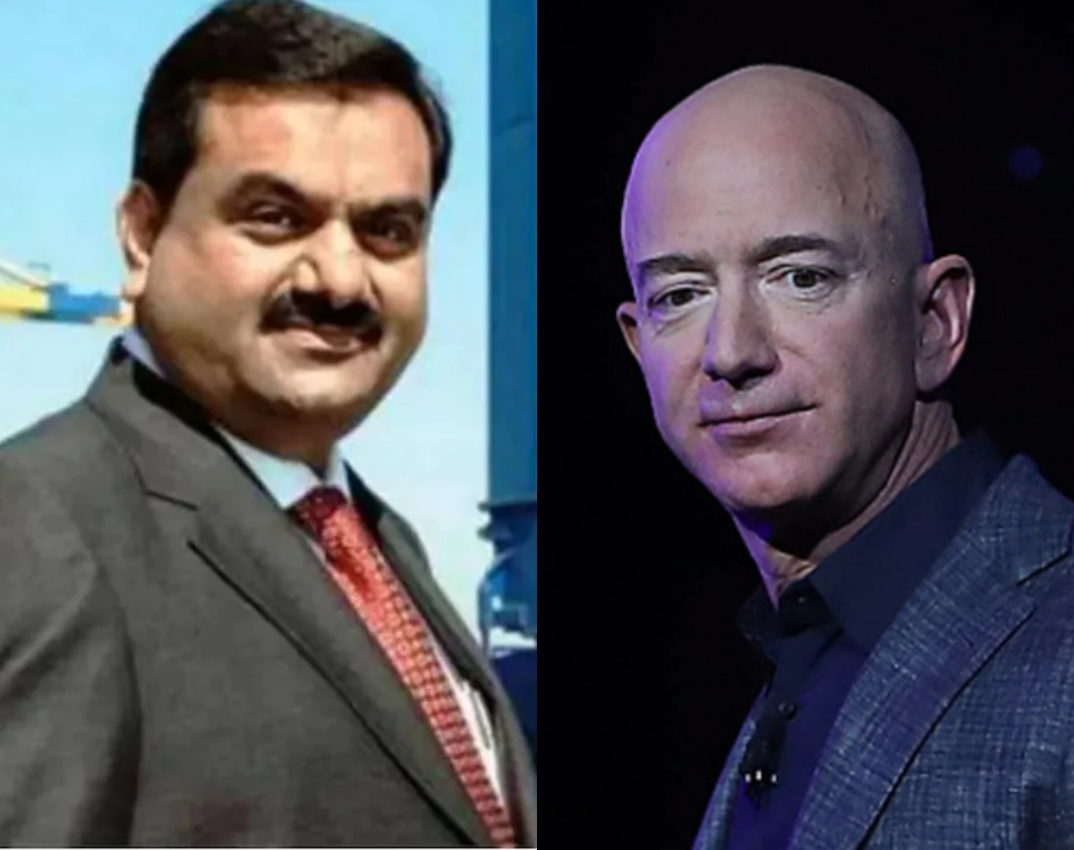 अडानी-बेजोस की संपत्ति में इतना फासला