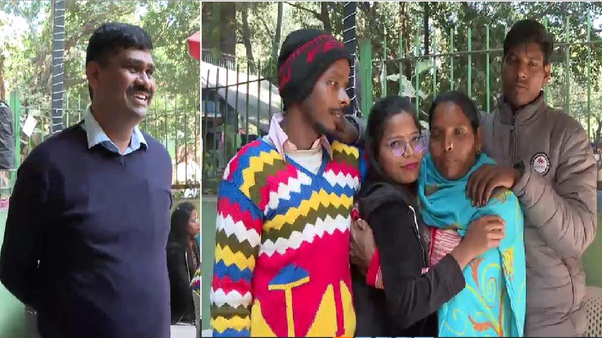 राजेश कुमार ने खोई बेटी को परिवार से मिलवाया