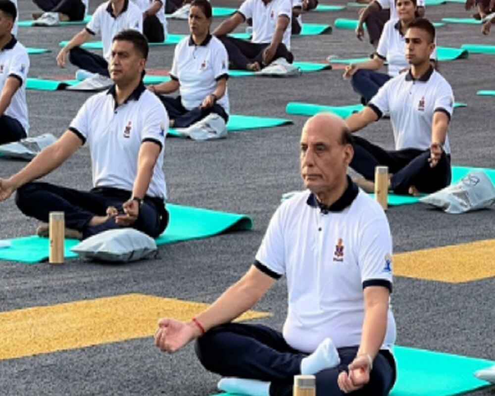 International Yoga Day (Photo-ANI)