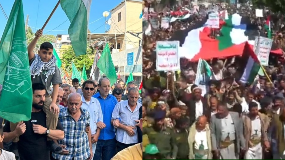 इस्लामिक देशों में फिलिस्तीन के समर्थन में इजरायल के खिलाफ बड़े पैमाने पर प्रदर्शन हो रहे हैं 