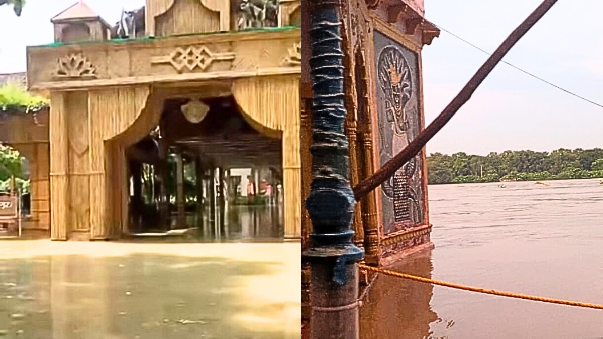 mathura flood photos