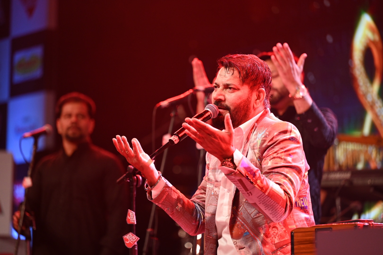 Singer Jasbir Jassi at Sahitya Aajtak 2025 