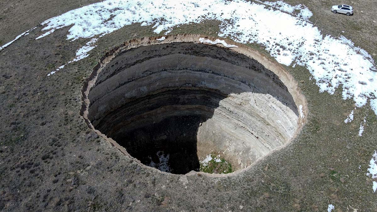 Turkey 700 Sinkholes