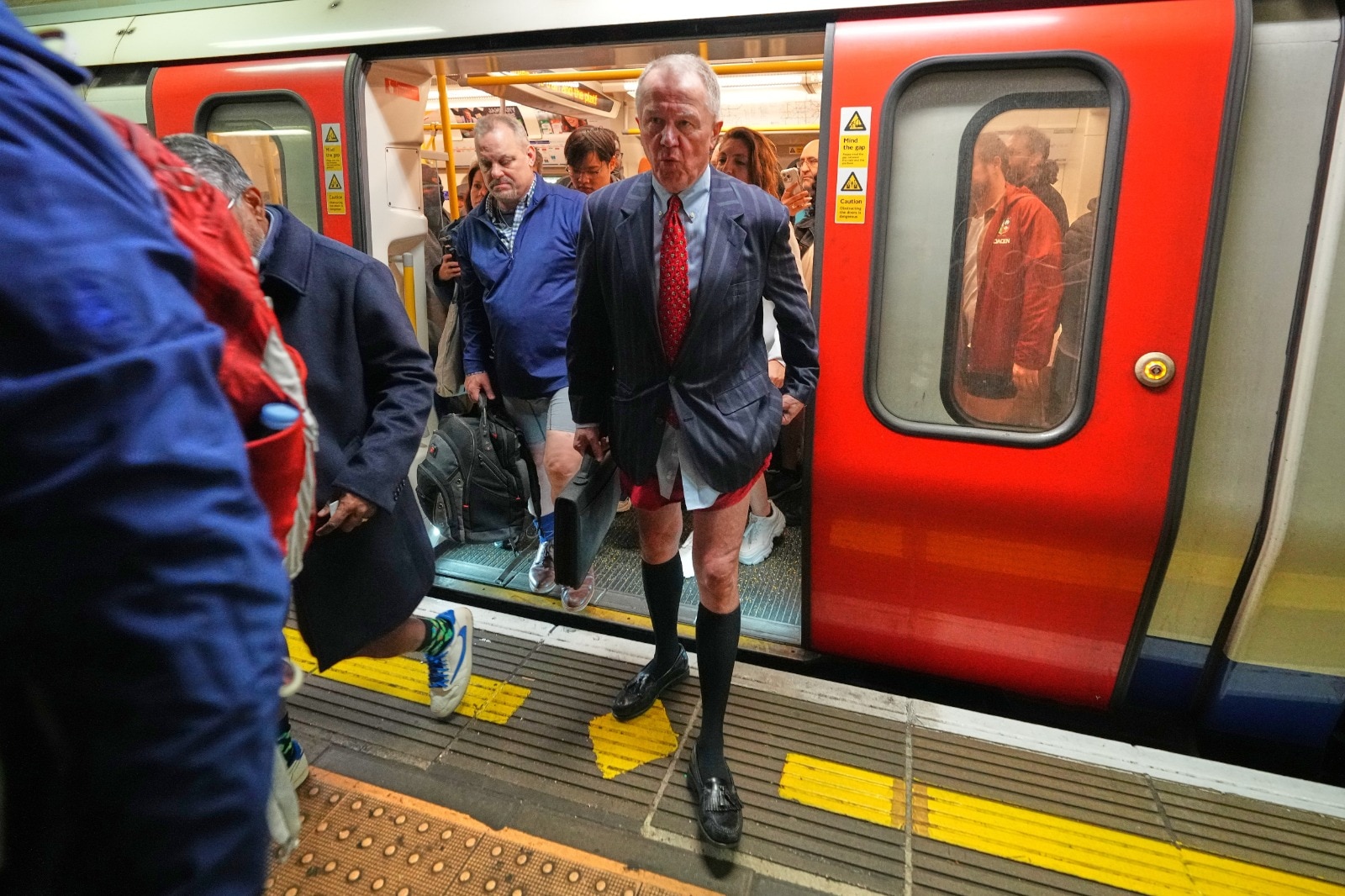 No Trousers Tube Ride London