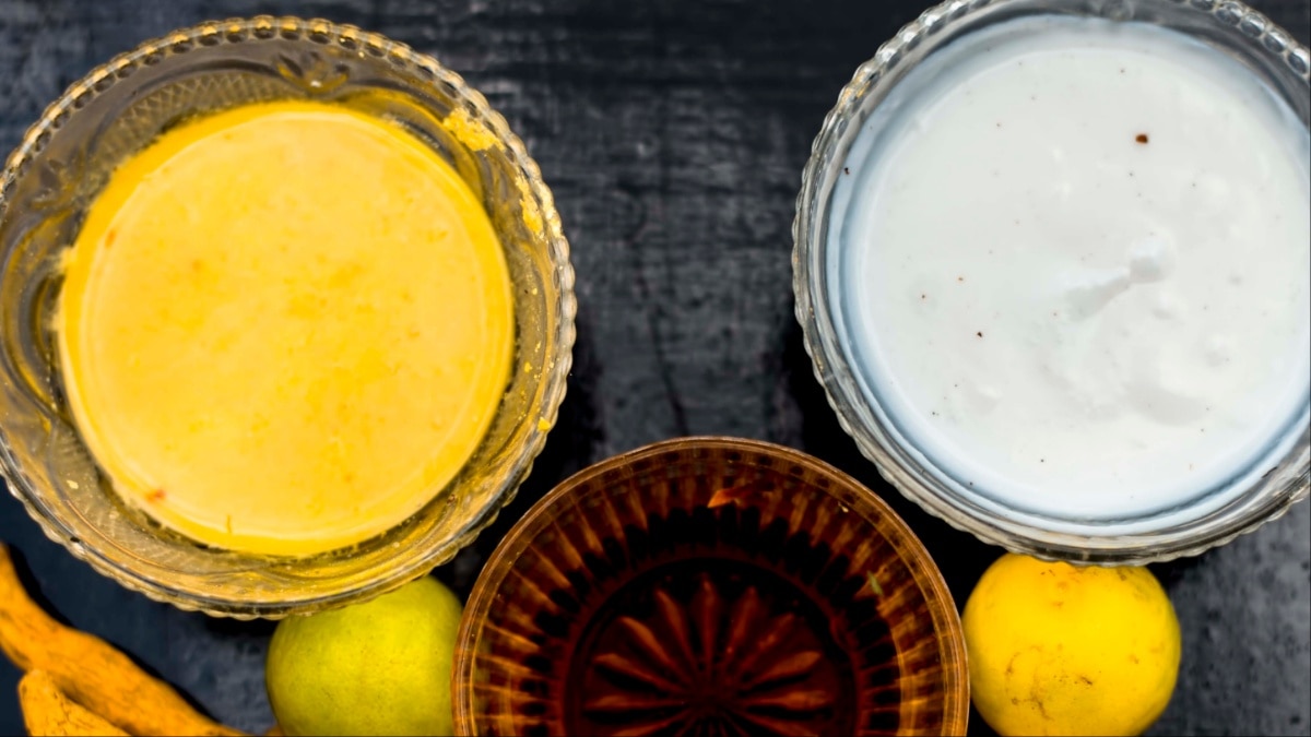 हल्दी और दही का उबटन