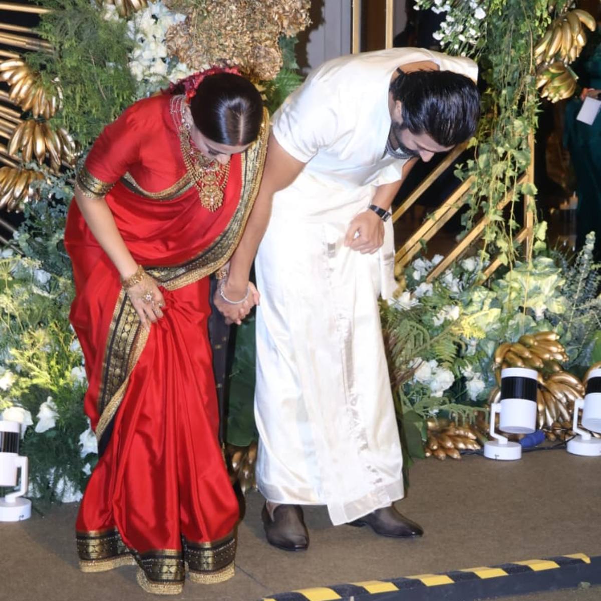 विजय-रश्मिका का रिसेप्शन