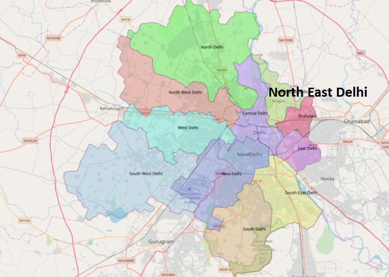 उत्तर पूर्वी दिल्ली